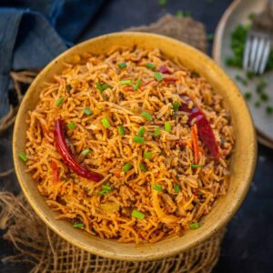 Mutton keema Fried Rice